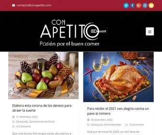 Conapetito.com(Con Apetito) Screenshot