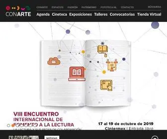 Conarte.org.mx(Nuevo) Screenshot