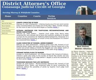 Conasauga-DA.org(District Attorney's Office) Screenshot