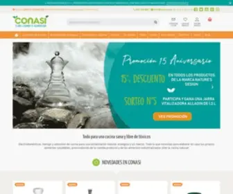 Conasi.eu(Especialistas en Cocina Saludable) Screenshot