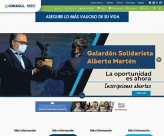 Conasol.cr(Armonia Laboral y Progreso Social) Screenshot