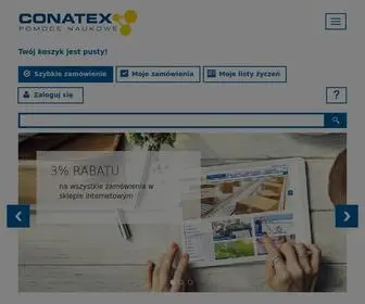 Conatex.pl(Wszystko dla nauki) Screenshot