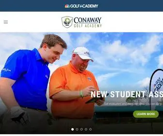 Conawaygolf.com(Conaway Golf Academy) Screenshot