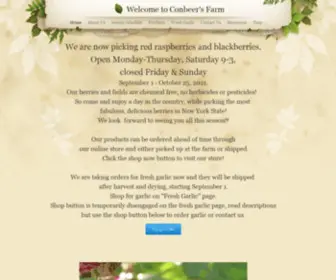 Conbeersfarm.com(Conbeer's Farm) Screenshot