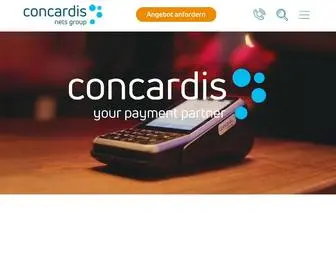 Concardis.com(Kartenzahlung annehmen) Screenshot