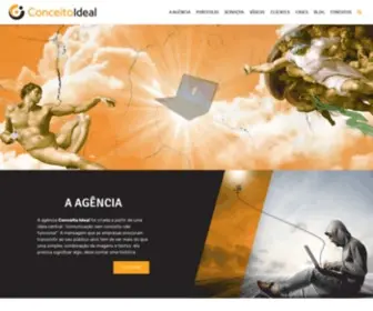 Conceitoideal.com.br(A agência a agência conceito ideal foi criada a partir de uma ideia central) Screenshot