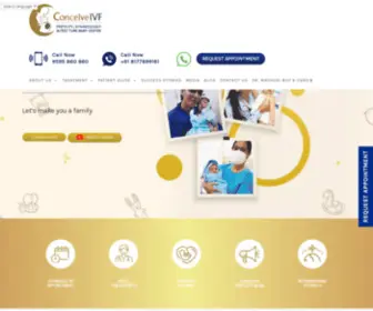 Conceiveindiaivf.com(Conceive IVF Pune) Screenshot