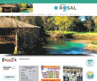 Concellodorosal.es(Concello do Rosal) Screenshot