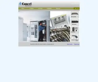 Concelsys.com(Concel Systems) Screenshot