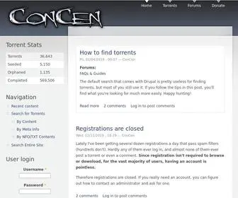Concen.org(Concen) Screenshot