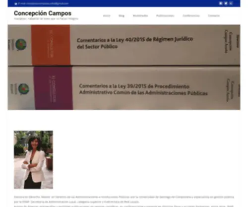 Concepcioncampos.org(Concepción campos) Screenshot