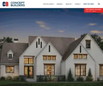 Concept-Builders.com(Tulsa Area Home Builder) Screenshot