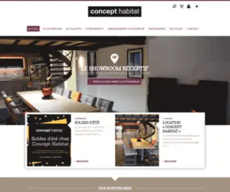 Concept-Habitat-43.com(Le showroom réceptif) Screenshot