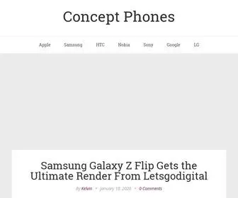 Concept-Phones.com(Concept Phones) Screenshot