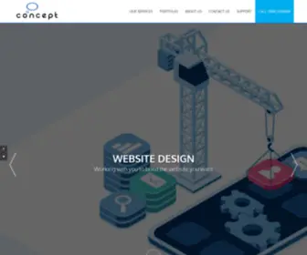 Concept.co.uk(Concept Consulting) Screenshot