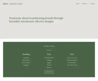 Conceptandcode.nz(Concept & Code) Screenshot