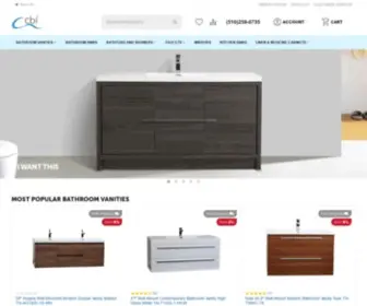 Conceptbaths.com(Bathroom Vanities) Screenshot