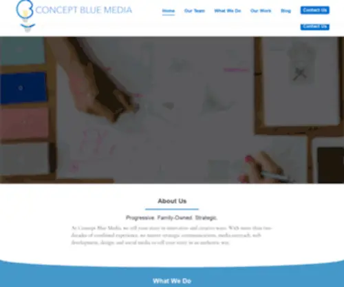 Conceptbluemedia.com(Concept Blue Media) Screenshot