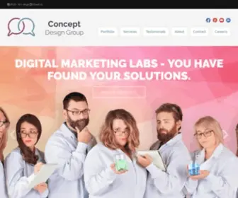 Conceptdesigngroup.net(Web Design) Screenshot