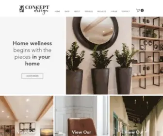 Conceptdesignoc.com(Concept Design Inc) Screenshot