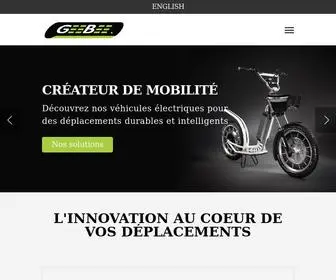 Conceptgeebee.com(Le GEEBEE) Screenshot