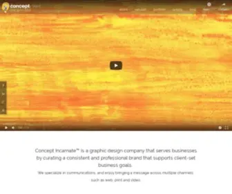 Conceptincarnate.com(Concept Incarnate) Screenshot