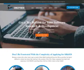 Conceptinero.com(Grant consulting) Screenshot