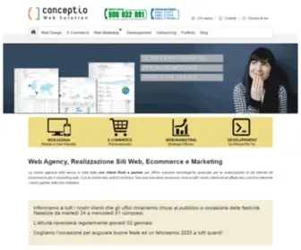 Conceptio.it(Conceptio Web Agency) Screenshot