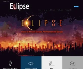 Conception-Web-Eclipse.com(Eclipse-Web | Conception de Sites Web Longueuil Montréal Brossard) Screenshot