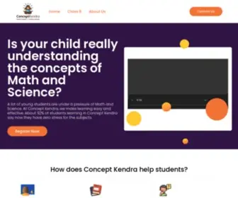 Conceptkendra.com(Best Online Academic Coaching Platform) Screenshot