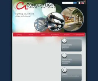 Conceptlight.fr(Concept Light) Screenshot