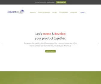 Conceptliquids.com(Concept Liquids) Screenshot