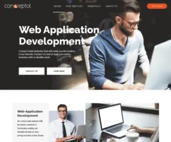 Conceptol.com(Your Professional Web Partner) Screenshot