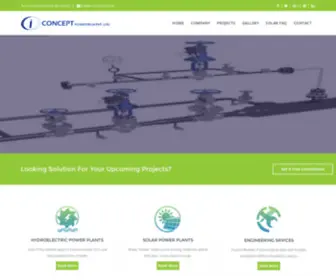 Conceptpower.in(Concept PowerTech) Screenshot