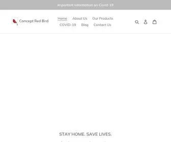 Conceptredbird.com(ConceptRedBird) Screenshot