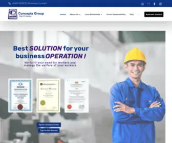 Concepts-Groups.com(#1 Local & Foreign Manpower Supply & Recruitment Agency Malaysia) Screenshot