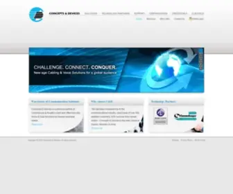 Conceptsanddevices.com(Concepts & Devices) Screenshot