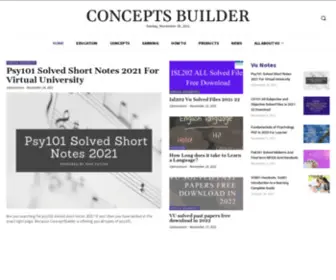 Conceptsbuilder.com(Concepts Builder) Screenshot