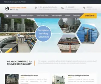 Conceptsindia.org(Concepts India Pvt) Screenshot
