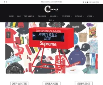 ConceptStorehk.com(Concept Store) Screenshot