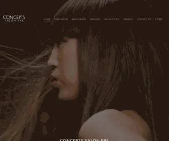 Conceptstoronto.com(Concepts Day Salon Spa) Screenshot