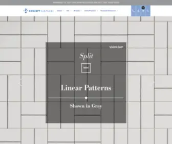 Conceptsurfaces.com(Concept Surfaces) Screenshot