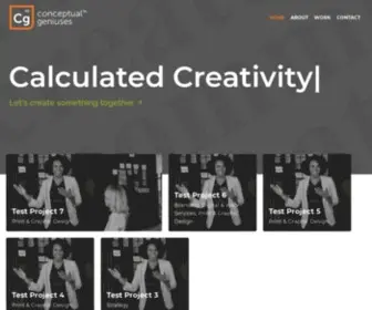 Conceptualgeniuses.com(Conceptual Geniuses) Screenshot