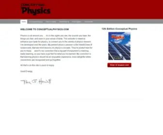 Conceptualphysics.com(Physics) Screenshot