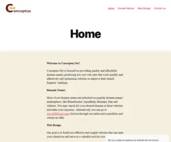 Conceptus.net(Web Design) Screenshot