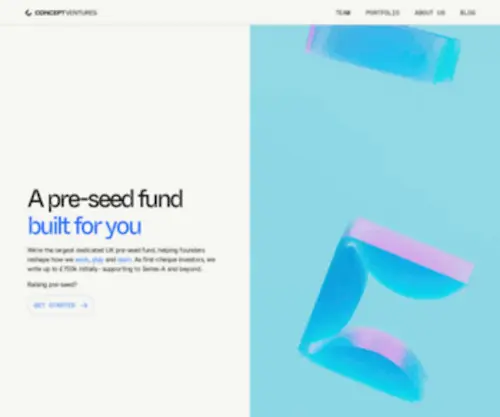 Conceptventures.vc(Concept Ventures) Screenshot