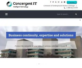 Concergent.com(Intelligent Technology) Screenshot