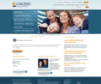 Concern4Kids.org(CONCERN) Screenshot