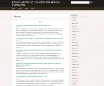 Concernedafricascholars.org(Concernedafricascholars) Screenshot