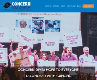 Concernfoundation.org(Concern Foundation) Screenshot